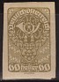 Austria - 1919 - Post Horn - 60 H - Cream - Austria, Post Horn - Scott 216 - 0